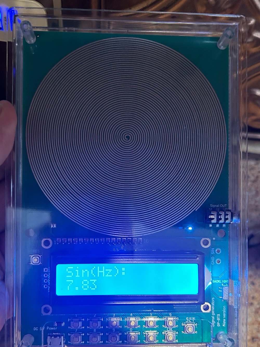 New Schumann Frequency Generstor
